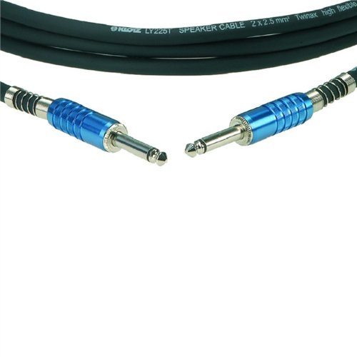Klotz - Cables pour hauts parleurs 2 x 2,5mm_: Fiche jack 2p. - Fiche jack 2p. / SC3PP 5m