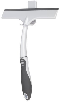 Croydex PA110422 B-Smart Squeegee and Holder, White, 270 x 180 x 50mm