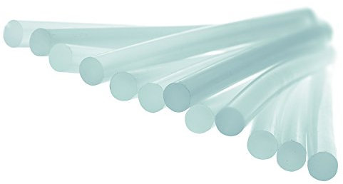 Rapid Transparent Hot Glue Sticks, Low Temperature, Diameter: 12 mm, Length: 190 mm, 1 Kg, PRO, 40302781