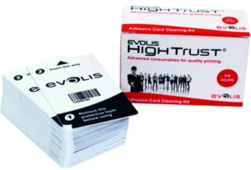 Evolis Cleaning Cards, 50 pcs for: Zenius/Primacy, ACL003 (for: Zenius/Primacy Uuse for: Cleaning Roller)