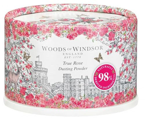 Woods of Windsor Echte Rose Bestäubungspuder 100g