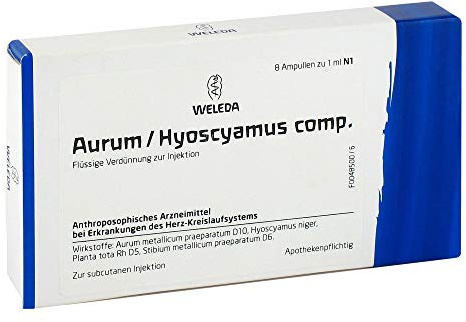 AURUM/HYOSCYAMUS comp.Ampullen 8X1 ml