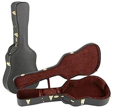Martin - C533EC Custodia Rigida 5 Strati per Chitarra Acustica 000/OM 14 Tasti, Finitura Cabernet