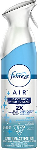 Febreze Air Freshener Heavy Duty, Crisp Clean 1 Count (Packaging May Vary)