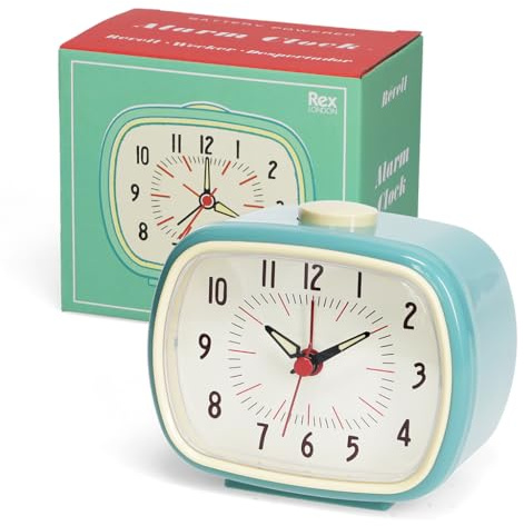 dotcomgiftshop Retro alarm clock - Blue