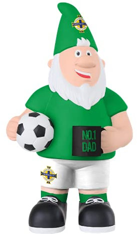FOCO Premier League Northern Ireland Number 1 Dad 25cm Garden Patio Ornament Gnome