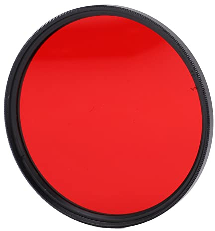 Rote Kameralinsenfilter, Mehrschichtbeschichtung Staubdicht Rotfilter High Definition Wasserdicht für DSLR-Kamera(72mm)