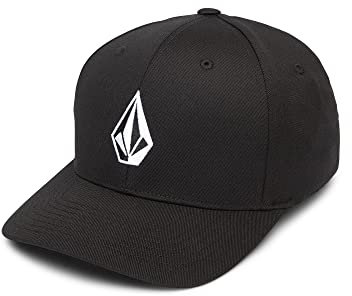 Volcom Herren Full Stone Flexfit Hat Cap, schwarz, S