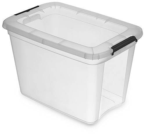Kreher Aufbewahrungsbox Robust Store mit Deckel (1 Stück, 55 L)