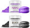 Glitter Commestibili Set (2 colori) - Glitter Nero e Viola per Bevande, Brillantini Edibili Non Aromatizzati per Drink, Cocktail, Champagne, Torte, Cioccolatini, Decorazioni per Dolci (2x4g)