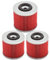 3 Pcs for YAMAHA XV535 XV 535 For VIRAGO 1987-2002 TDM850 TDM 850 1991-2002 YFM600 YFM 600 For GRIZZLY 600 1998-2001 Filtro Olio