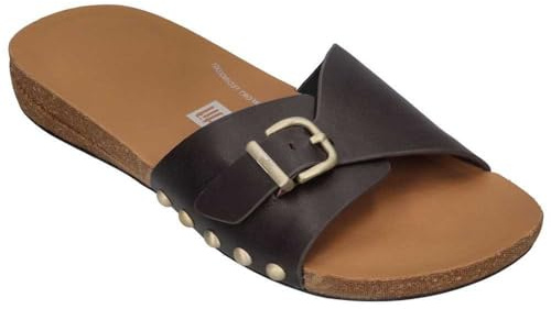 Fitflop Braune Iqushion-Ledersandalen