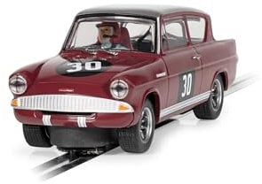 Scalextric C4546 Ford Anglia 105E - Ranura de Velocidad Ancha - Coches
