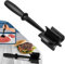 Meat Chopper for Hamburger, Professional Heat Resistant Masher Smasher Kitchen Tool for Turkey Ground Beef, Multipurpose Chopper Mincers Gadgets for Potato Fruits Vegetable (Black, 1PCS)