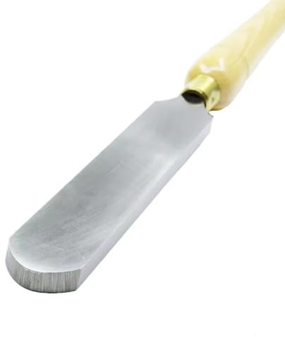 YUANYAO 16/20/25/38 MM Breiter Rundnasenschaber Innenbogen Rundschaber Drechseleisen Werkzeug Holzdrehwerkzeug(20MM)