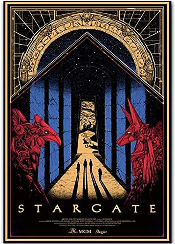 IGHSNZUH Puzzle 1000-Teiliges Stargate-Film-Puzzle, Lernspielzeug Für Erwachsene, Geburtstagsgeschenk, 38 X 26 cm