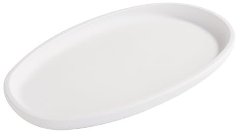 HobbyFun Silikon Gießform Schale Oval Asymmetrisch, Perfekt für DIY Kerzen und Seifen, Hochwertige Silikonform für kreatives Basteln