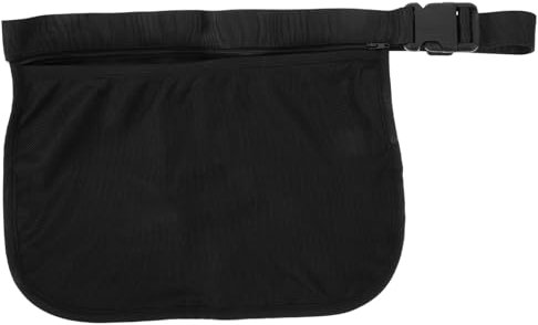 Parliky Ballaufbewahrungstasche Tasche Für Tennisbälle Sportballtasche Golftaschen-Organizer Bälle Netztasche Golfer-hüfttasche Taschen Zur Aufbewahrung Von Tennisbällen Stoff Black