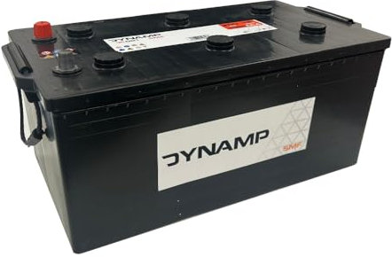 Dynamp DC001 Heavy-Duty Deep Cycle Battery, 12V 200Ah, 1050 CCA, Type 625 Case