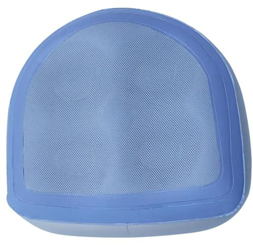 Aufblasbarer Sitzverstärkersitz, wasserdichte PVC -Whirlpool -Booster -Sitz mit Maschen, 18, 5 x 14, 6 x 5, 9 Non -Slip -Whirlpool -Sitzplätze mit 4 Saugnäpfeln für Pool, Spa