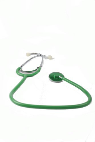 Schwestern-Stethoskop - mit grünem Schlauch - 1 Stück