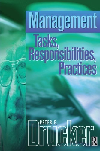 Management (Drucker Series) by Drucker, Peter (1999) Paperback