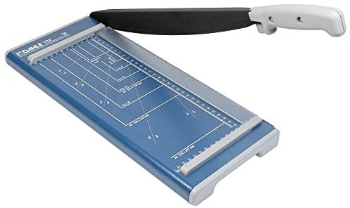 2 x Dahle Hebel-Schneidemaschine Dahle 502, 175 x 420 mm, 320 mm, 0,8 mm, 8 Blatt, 6 Blatt