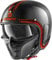 SHARK Motorradhelm S-DRAK CARBON VINTA DUO, Schwarz/Orange, XS