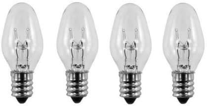EFP Replacement Bulb for The Sticky Dome Flea Trap | 15 Watt, 120 Volt Dimmable Bulb with a Screw-in Base - Includes 4 Bulbs