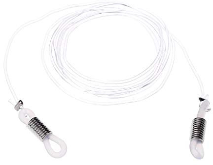 Buleerouy Brillenband für Brillen, transparent, Anti-Strap Strap Stretchy Kordel für Outdoor-Sportarten, Brille, String, Sonnenbrille, Seil, Band