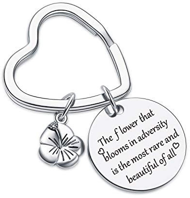 7RVZM Inspirierter Schlüsselanhänger, Ermutigung, Schlüsselanhänger, Ermutigung, Schmuck, Tochter, tägliche Erinnerung, Geschenk, inspirierendes Geschenk, inspirierender Schmuck, motivierender