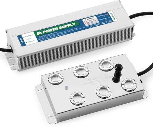Mxmoonant Fabricante de Niebla de 6 Cabezales Nebulizador ultrasónico Humidificador de Niebla 4.2L/H 250W para la conservación de Alimentos de la atmósfera del Festival del Paisaje hidropónico