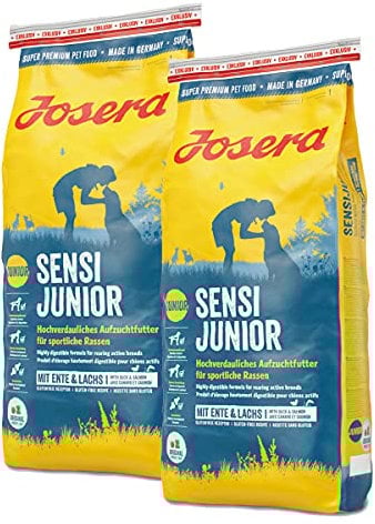 2 x 12,5 kg Josera SensiJunior Trockenfutter Sensi Junior Sparpaket - Hundefutter - Trockenfutter