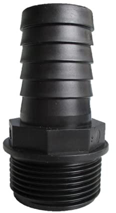 Schlauchtülle mit Gewinde - verschiedene Größen (1-1/4 x 32mm)