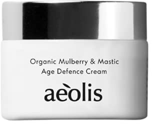 AEOLIS Skincare | Age Defence Face Cream | Gesichtscreme | Tagescreme | Hochwirksame Peptide | Mit Bio-Maulbeerblättern | Hochwirksame Peptide