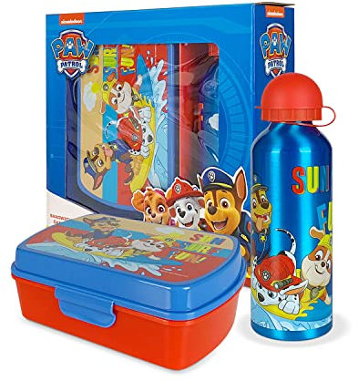 Nada Home Set Pranzo 2 piezas Patrulla Canina Oficial Botella 500ml y fiambrera 5385