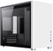 GameMax Spark Gaming Cube, Micro-ATX Modular Gaming PC Case, Dual Tempered Glass Side Panels, USB3.0 - Type C | White & Black