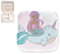Schmuckkästchen Einhorn Delfin Meerjungfrau Schmuckkasten Damen Geburtstagsgeschenk, Schmuckbox Leder, Schmuckaufbewahrung Für Ohrringe, Kettenbox Schmuck 10.5x5.8x10.5 cm