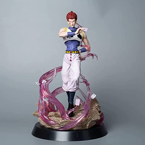 Eamily Hunter x Hunter Hisoka Morow Handgemachte 32 cm Hisoka Figur Statue Anime Sammlung Figur Puppe Spielzeug Geschenke für Anime Fans