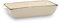 Quid Cocco Cazuela Rectangular Gres Horno 23x11x4,5cm Loza Apto Microondas Apto Horno