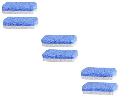 minkissy 6 Stück Fußmassage-Pediküre-Werkzeuge Für Füße Kratzbrett-Werkzeuge Rasierer Schaber Werkzeug Pediküre Bimsstein Schwamm Natürlicher Fußschrubber Entferner Fußschaber