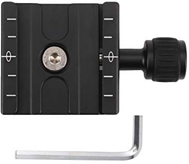 TYREE Aluminium 50mm Quick Release Plate QR Clamp Fits Arca- Standard for Tripod Ballhead