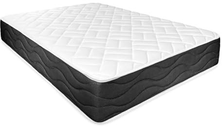 Somnia Descanso - Viskoelastische Matratze Bombay wendbar, ergonomisch, optimaler Komfort und Härte, Dicke 25 cm, milbendicht, antibakteriell und hypoallergen, 90 x 200 cm