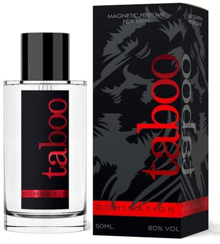 Generisch Taboo Domination for Him - Parfüm für Manner mit Pheromonen-Effekt Aphrodisiakum für Männer Perfume Zerstäuber für unterwegs Pheromones Perfume long lasting 50ML