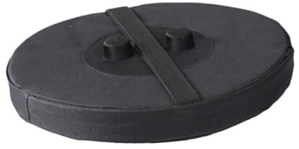 Harilla Teleskop-Hockerkissen, nur Hockerpolster, rundes tragbares Sitzkissen für faltbaren Hocker, faltbares Hockerkissen zum Wandern auf dem Rasen