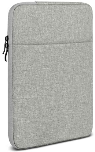 moex Tablet Hülle für Huawei MatePad 11.5 S (2024) Tasche mit Reißverschluss und Fach für Zubehör, Nylon Stoff Sleeve weich Gepolstert, Schutzhülle Minimalistisch Dash Case, Grau