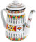 TOPBATHY Kaffeetasse kaffeepadmaschine kaffeekanne Caffe machhine kafeevollautomaten kaffemaschienen Untertasse Herd heim Wasserkocher aus Emaille Milchkännchen mit großem Fassungsvermögen