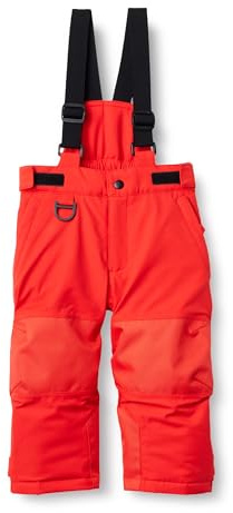 Amazon Essentials Pantalons de Ski et de Neige Mixte Enfante, Rouge Coquelicot Vif, 8 Ans