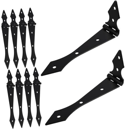 DIYEAH 10pezzi Cerniera Per Cancello Recinzione in Ferro Parte Della Cerniera Per Porta Recinzione Sostituzione Della Per Cancello Per Accessorio Da Giardino