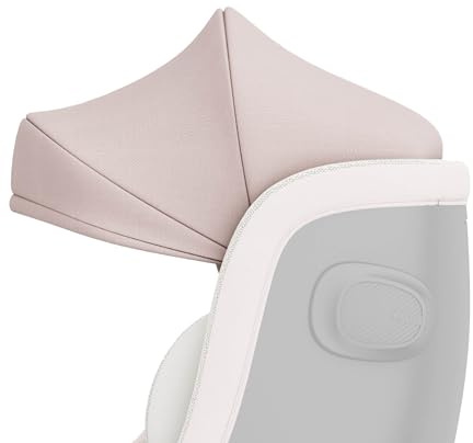 Daliya® BRAVO Sonnenverdeck, Sonnenschutz, für Daliya i-Size Auto-Kindersitze BRAVO und ROTAZIONE (Pink)